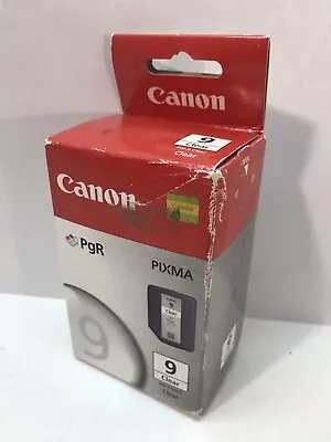 Genuine CANON PGI-9 Clear Ink Cartridge Box PIXMA IX7000 PIXMA MX7600 • $7.50