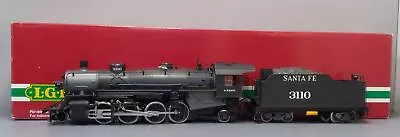 LGB 20872 G Santa Fe 2-8-2 Mikado Steam Locomotive & Tender #3110 With Sound EX • $1267.19
