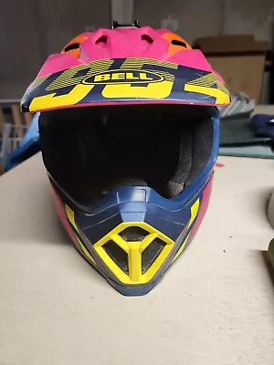 Bell MX-9 Mips Motocross MX Helmet With Goggles  • $100