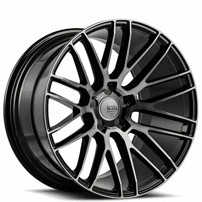 (4) 20  Staggered Savini Wheels BM13 Gloss Black W DDT Rims (B10) • $2044