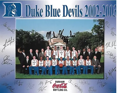 Mike Krzyzewski Signed 8x11 Photo Duke Coach NCAA LEGEND RARE COA LOOK!! • $99.99