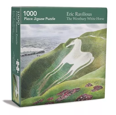 £13.99 • Buy Eric Ravilious - The Westbury White Horse 1000 Piece Jigsaw Puzzle