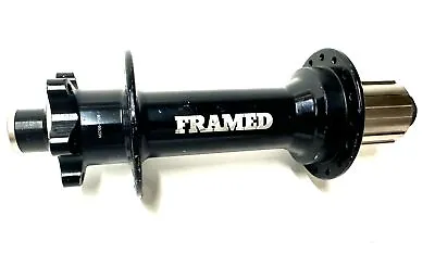 Framed 32h 197mm X 12mm REAR SEALED HUB BLACK 6-BOLT Fits SHIMANO HG  New • $44.97