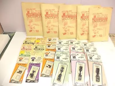 Kadee N-scale Mixed Lot Of Couplers & Uncoupling Sets (tv) • $30