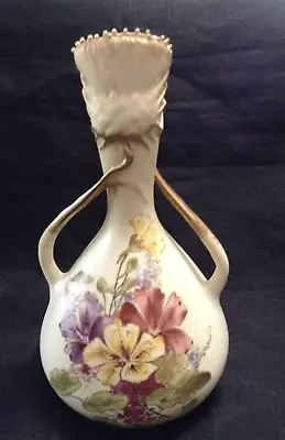 Art Nouveau Amphora Turn Teplitz Bohemia Circa 1900 Rstk Paul Dachsel Vase  5162 • $249.99