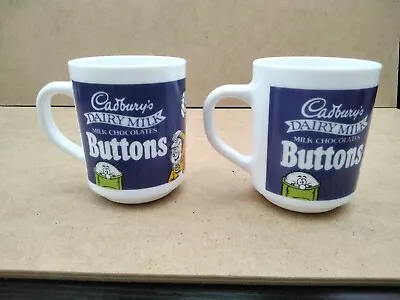 £5 • Buy Cadburys Dairy Milk Chocolate Buttons Mug X 2