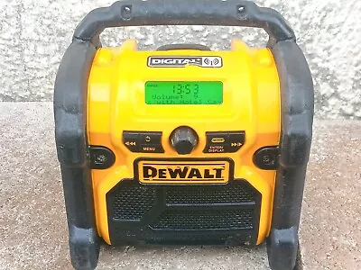 DeWalt DCR020 240v DAB Compact Site Radio 10.8v 14.4v 18v  BLUETOOTH UPGRADED • £59.99