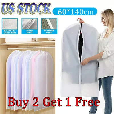 Dust Proof Clothes Garment Suit Dress Jacket Storage Bag Cover Travel Coat Home • $6.99