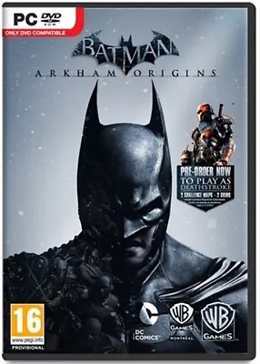 Batman: Arkham Origins (PC Game 2013) • $39.95