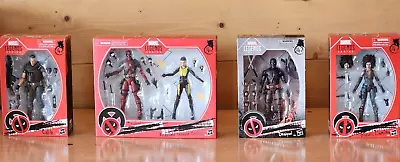 Marvel Legends Deadpool & Negasonic + Carbon Deadpool + Cable + Domino • $205