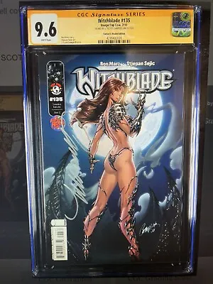 CGC 9.6 WITCHBLADE 135 - FANTASTIC REALM EXCLUSIVE - Signed By J SCOTT CAMPBELL • $349.99