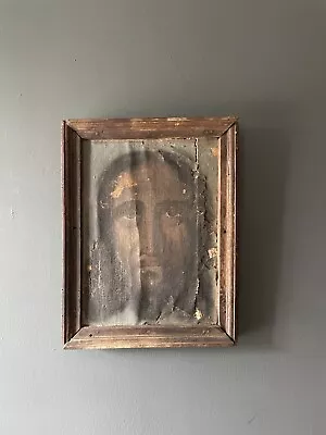 Rare 17th Century Portrait Of Jesus Oil On Canvas Spanish Or Italian • £8.50