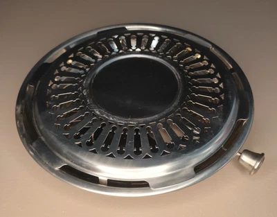 Plat rond Apéro en Inox 18/10 Jean Couzon Orfèvre 33 cm/s TBE - Arts de la table