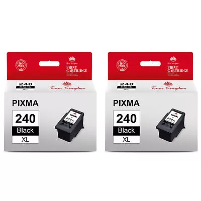 2PK PG 240XL PIXMA For Canon Black Inkjet Cartridge MG2120 MG2220 MG3520 MG3522 • $36.99