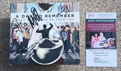 A DAY TO REMEMBER Band SIGNED CD JSA COA What Separates Me From You • $319.99