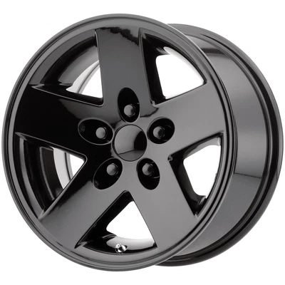 $191.99 • Buy Replica 185GB Fits Mammoth Moab 16x8 5x4.5  +0mm Gloss Black Wheel Rim 16  Inch