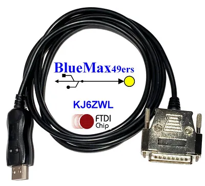 Kantronics Terminal Node Control (TNC) Data FTDI Cable 1.8M ST-25M • $43.95