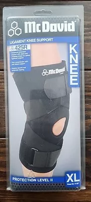 McDavid Knee Ligament Support W/ Cross Straps-425R Adult Size X-Large XL 17-20   • $29.99