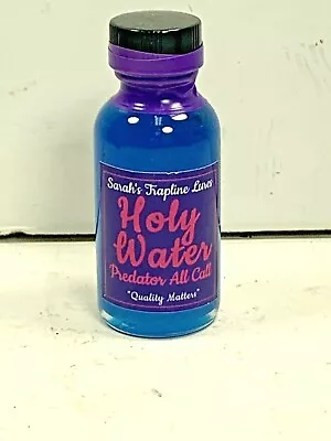 1 Oz Holy Water Predator All Call Sarah's Trapline Lures (She Traps Trapping) • $14.96