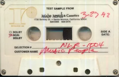 Master P I'm Going Big Time Rainbo Test Tape C Murder No Limit '92 • $6.50