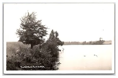 RPPC Farwell Michigan~ The MILL POND ~Clare County Logging Mill • $7.99