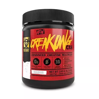 MUTANT CREAKONG CX8 249g 30 Servings Creatine Powder Blend + BCAA + CSA • £14.99