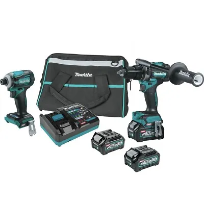 Makita 40V Max XGT 2-Tool Combo Kit With FREE Makita 40V Max Li-Ion 4Ah Battery • $630.86