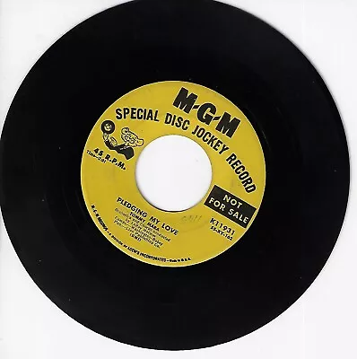 Tommy Mara Pledging My Love/honey Bunch Used 7  Vg Promo • $4.99