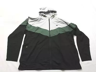Lacoste Mens Colorblock Stretch Sweatshirt AH4 Grey/Green/Black Size 4XL (9) NWT • $145.20