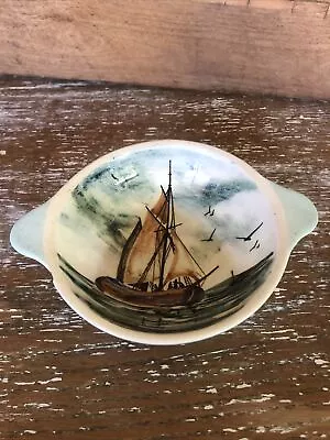 Vintage Martin Boyd Pottery Yacht Small Dish Signed To Base -chipped • $34