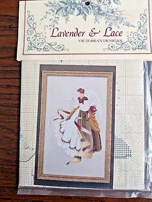 Lavender & Lace Angel Of Grace Cross Stitch Chart L&l 15 • £9