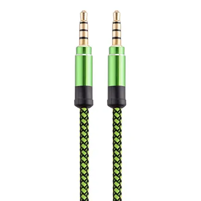 £7.51 • Buy 2 Pcs 3.5mm Audio Cable Stereo Output Connector Weave