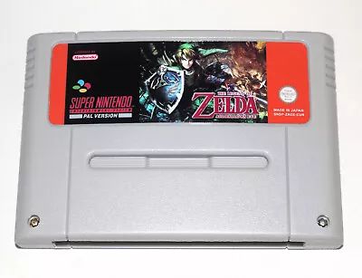 *PAL Version* The Legend Of Zelda Allhallows Eve English Game For SNES • £29.99