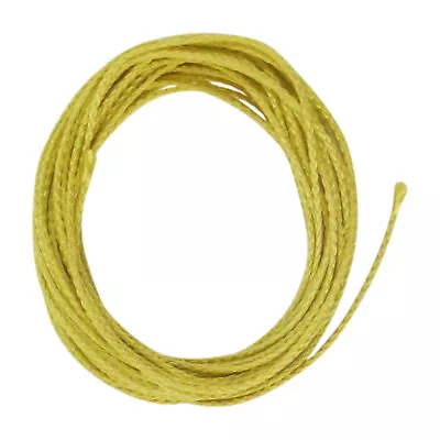 Swimerz Assist Hook Line Yellow Braided 110kg 1.1mmD 5mtrsL Made With Kevlar • $10.95