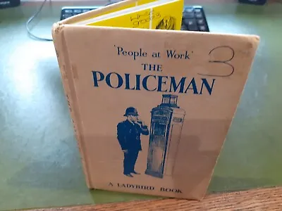 Ladybird Book Easy Reading People At Work - The Policeman  1960's Edition - GC • £2.99