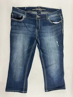 Vanity Premium Collection Jeans Women's Size 31 Denim Straight Pants Pocket • $11.25
