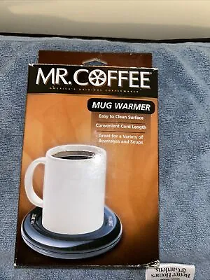 Mr. Coffee Mug Warmer Cup Plate - Black NEW IN BOX Old Reliable 2010 • $12.67