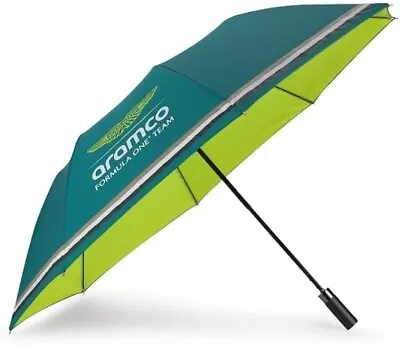 Aston Martin F1 Official Compact Umbrella Windproof Portable Folding Sleeve • $60.78