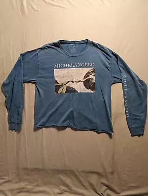 Michelangelo The Creation Of Adam Long-Sleeve T-Shirt • $14.38