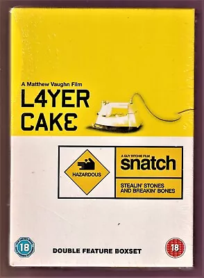 Layer Cake / Snatch (DVD 2005) Double Feature Boxset BRAND NEW & SEALED • £6.99