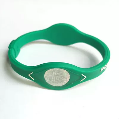 Silicone Power Energy Bracelet Sport Wristbands Balance Ion Magnetic Therapy  • $0.99