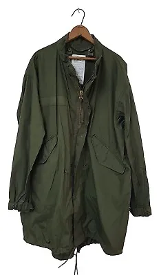 Vtg 80s M65 Fishtail Parka Jacket Coat US Army 1983 Military M NOS Mint Unissued • $349.99