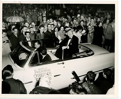 Vintage 8x10 Candid Publicity Photo Actor Pat O'Brien Premiere Of Jubilee Trail • $19.99