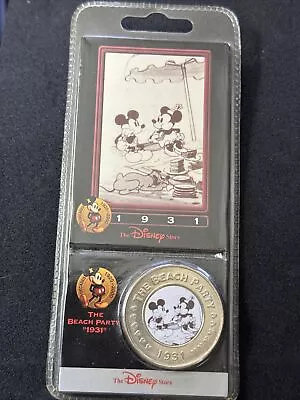 Disney Store Disney Decades Coin 1931 The Beach Party Factory Sealed • $9.99