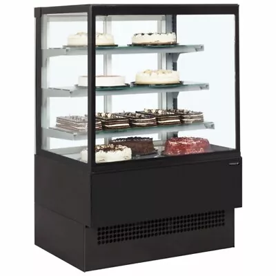 NEW EVOK 1500 FLAT PATISSERIE DISPLAY FRIDGE COUNTER @ £2582 +Vat FREE DELIVERY • £3099