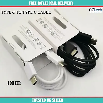 For Apple IPad Air 4 Gen 2020 Super Fast 60W USB C To Type C Charger Data Cable • £3.99