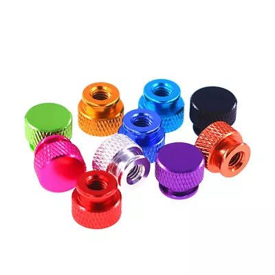 M4 M5 Blind Hole High Type Knurled Thumb Nuts Aluminum Alloy Hand Grip Knobs Nut • $2.06