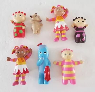 IN THE NIGHT GARDEN FIGURES Iggle Piggle TOMBLIBOOS Upsy Daisy MAKKA PAKKA Set • £8.99