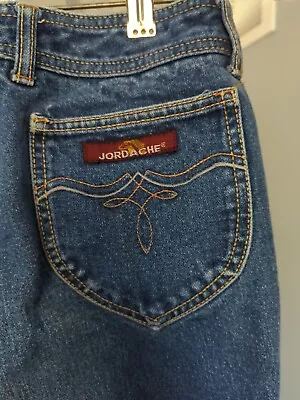 Vintage 80's Jordache Jeans Horse  Womens  High Rise Hong Kong Waist 32 Length L • $9.95