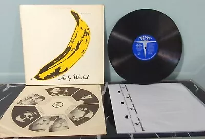 Ex Rare Vinyl Record LP The Velvet Underground & Nico Mono Sticker  V-5008 • $5500